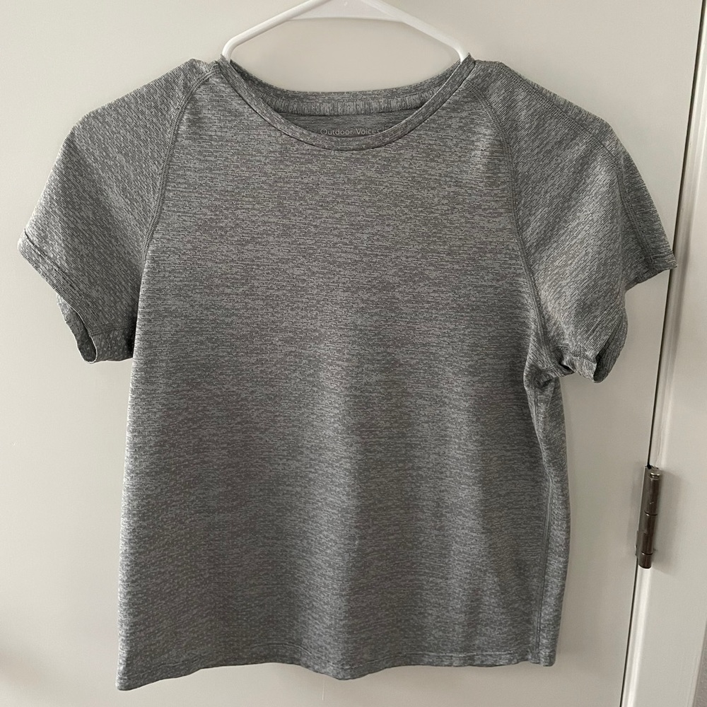 Outdoor Voices OV Gray Shirt